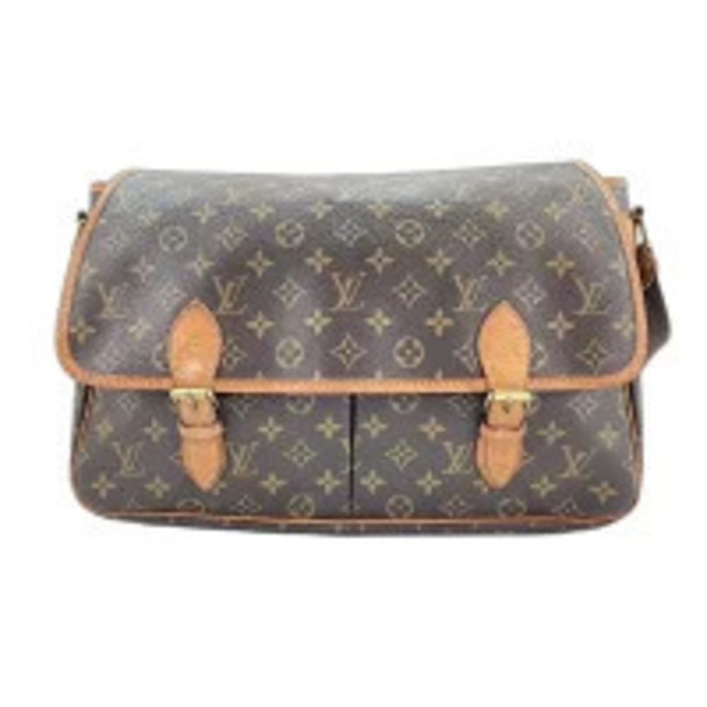 Louis Vuitton Gibecire Shoulder Bag Brown
